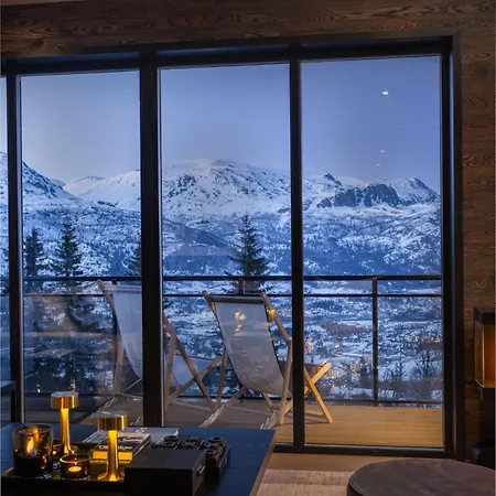 New And Exclusive With Mountain Panorama View Apartment